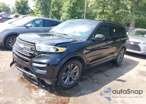 2021 Ford Explorer Xlt z USA, uszkodzony, nr VIN 1FMSK8DH2MGA79004